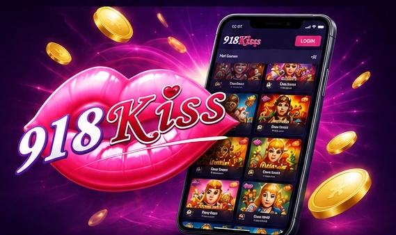 918Kiss mobile game interface